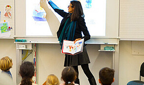 Vorlesetag an der Grundschule Pasing - Foto: Kate Stone